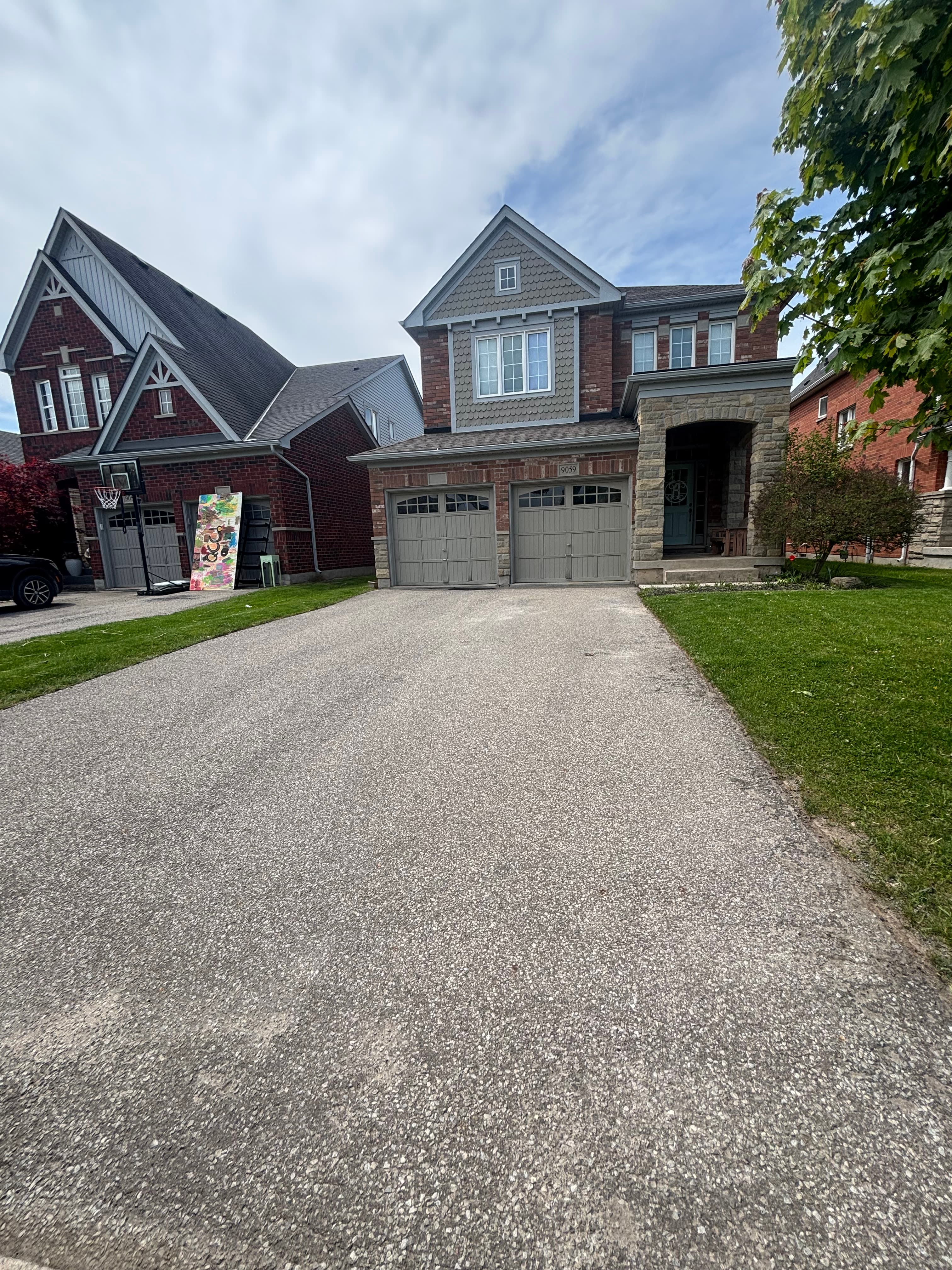 Residential lawn transformation